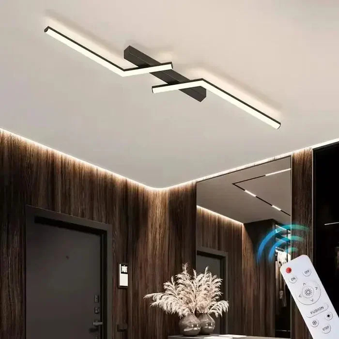 Moderne LED-Deckenleuchte – Geometrische Leuchte