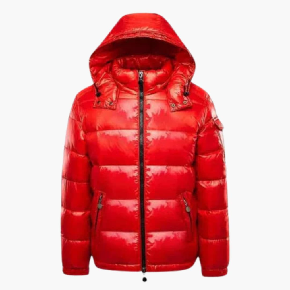 Unisex Pufferjacke mit Kapuze Sale-Preis
