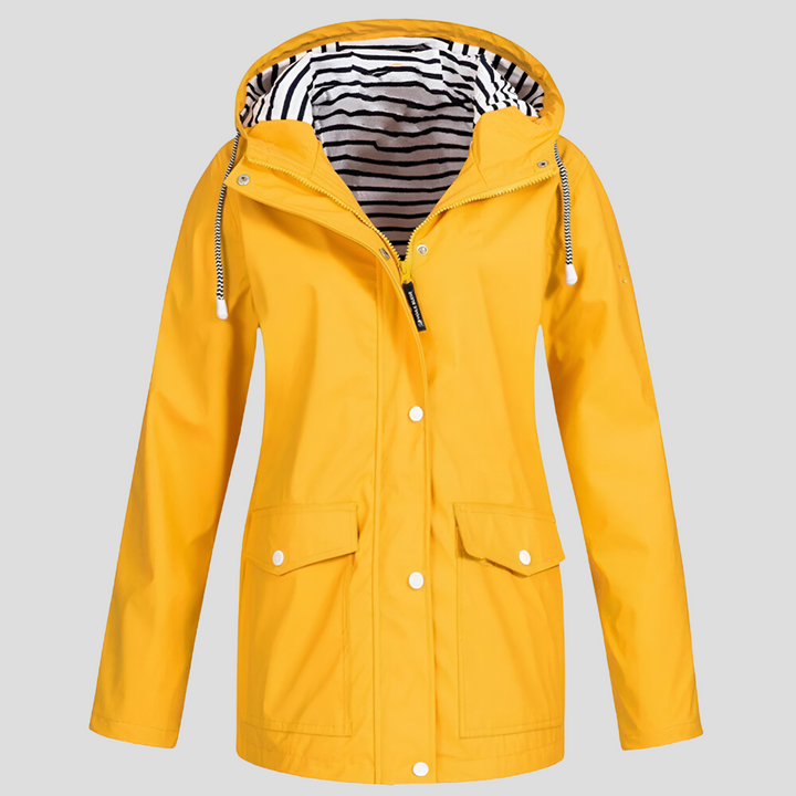 Wasserdichte und winddichte Kapuzenjacke für Damen