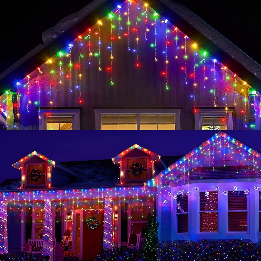 Magischer LED-Lichtvorhang