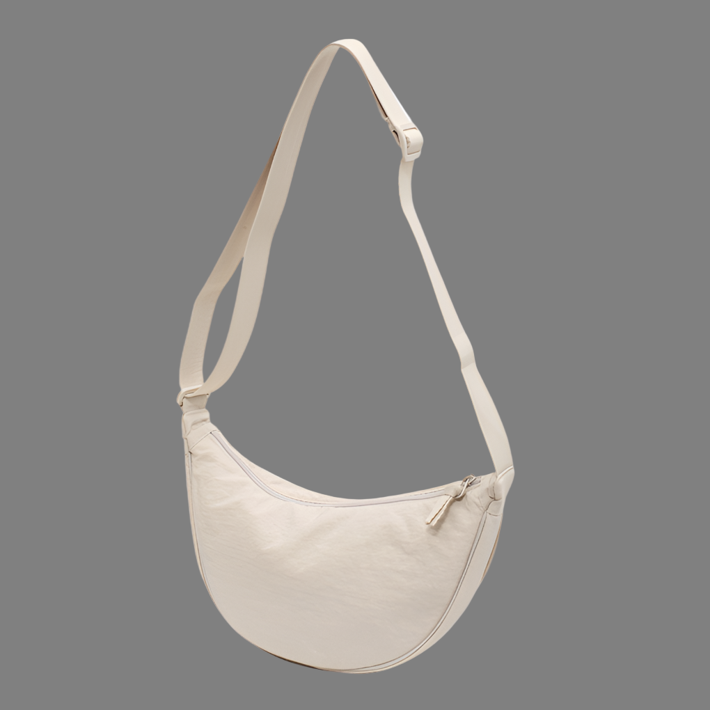 Geräumige Nylon-Umhängetasche für Damen