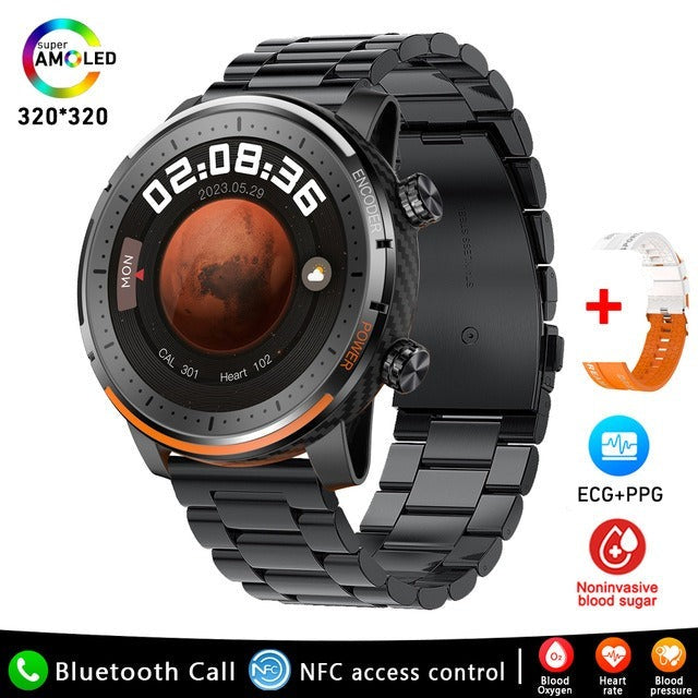 Wasserdichte Smartwatch mit Blutdruck-, Blutsauerstoff- und Schlafmonitor