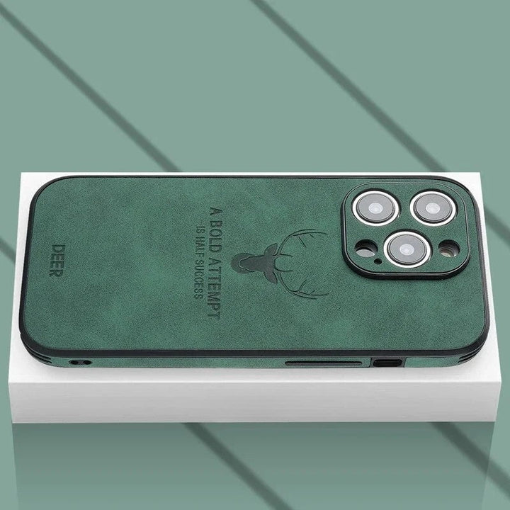 Luxuriöse iPhone-Hülle aus Hirschleder - Veltro
