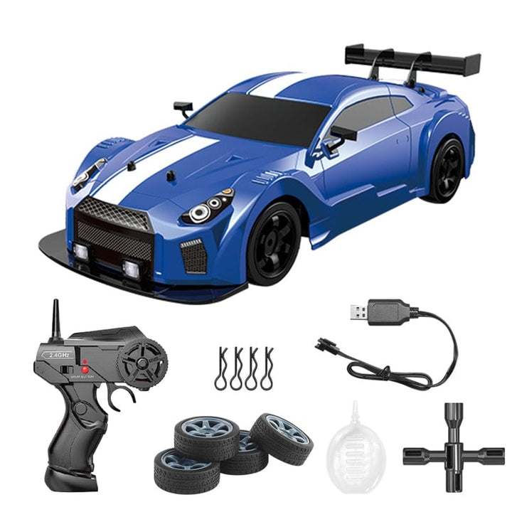 RC-Driftauto mit Allradantrieb – Action bei Hochgeschwindigkeit