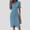 Elegantes Midikleid mit Blumenmuster für Damen