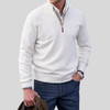 Herren-Pullover mit Reißverschluss vorne