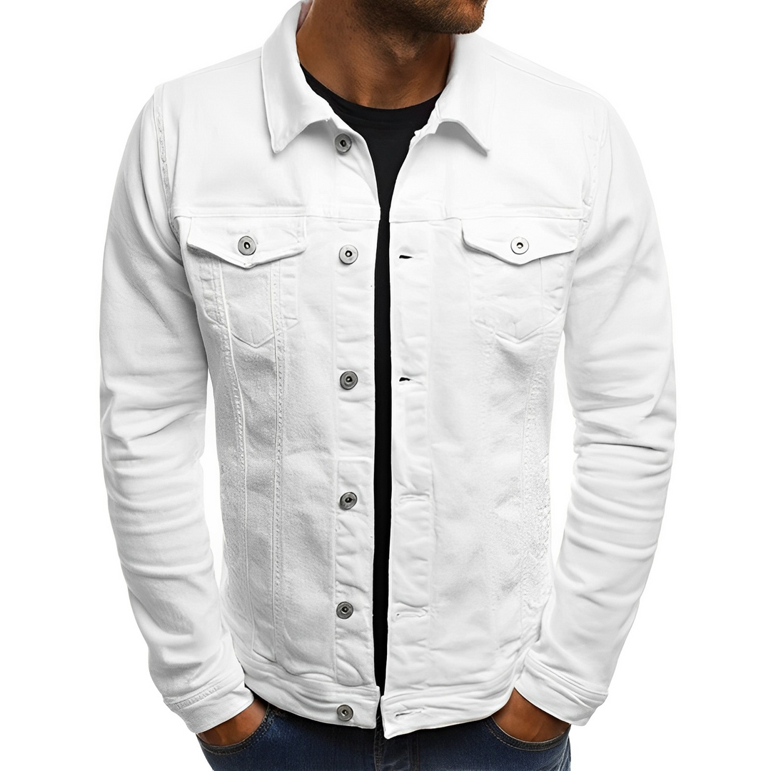 Sommerjacke aus Denim für Herren