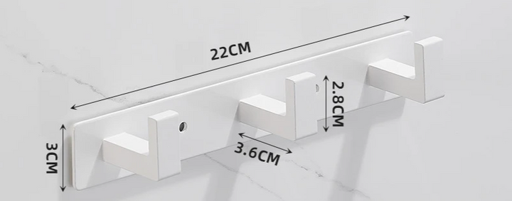 SteelLine Edelstahl Wandgarderobe