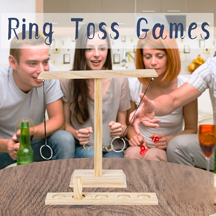 Ringwurfspiel aus Holz – Traditionell und Herausfordernd