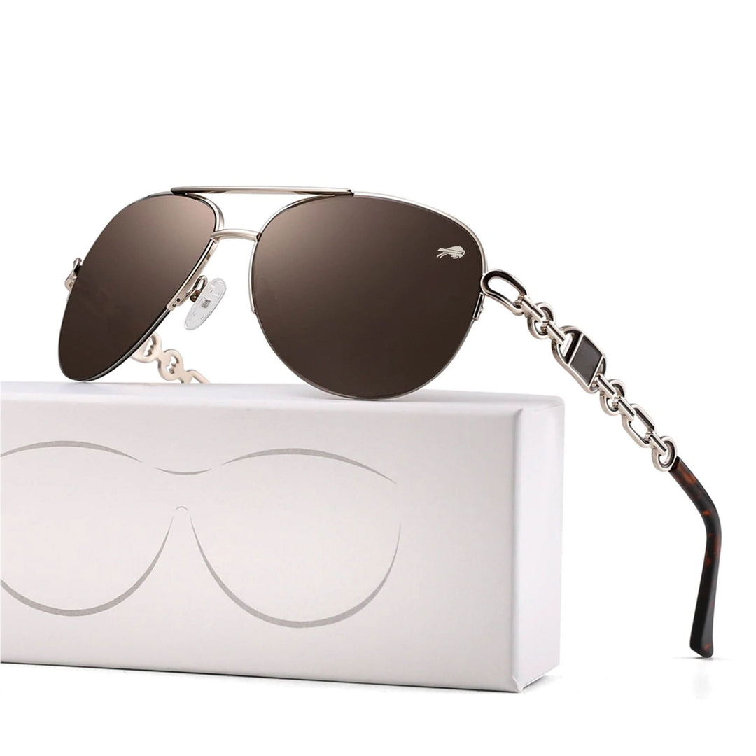 Polarisierte Damen-Sonnenbrille mit UV400-Schutz
