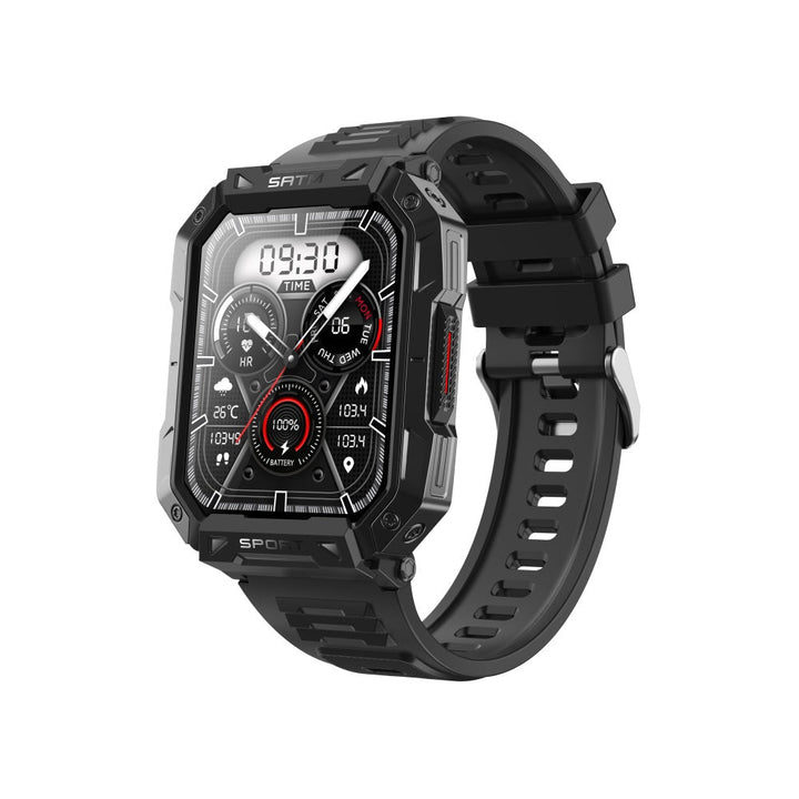 Wasserdichte Smartwatch mit Blutdruck-, Blutsauerstoff- und Schlafmonitor