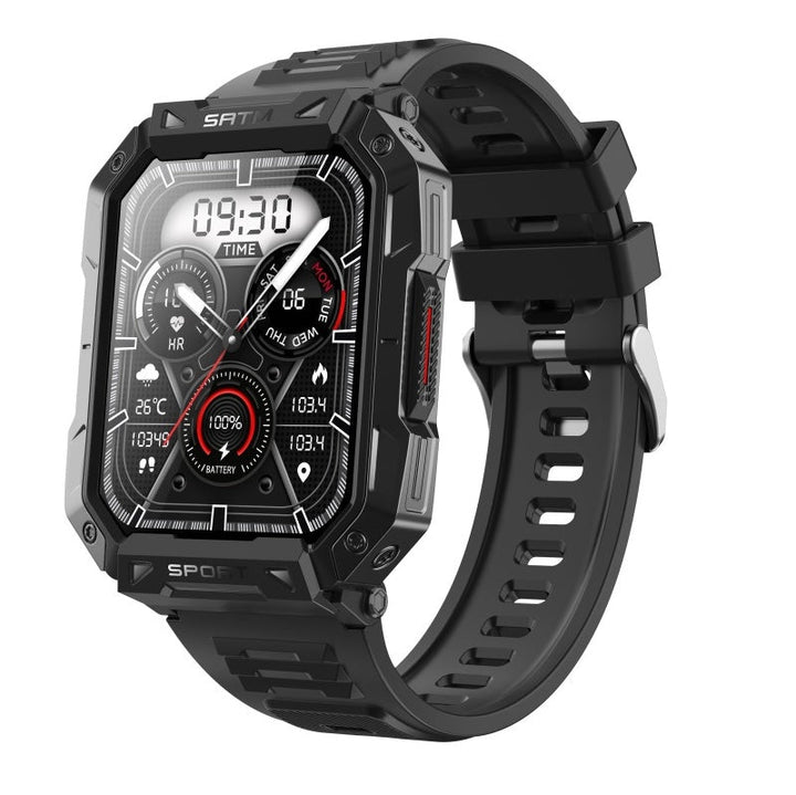 Wasserdichte Smartwatch mit Blutdruck-, Blutsauerstoff- und Schlafmonitor