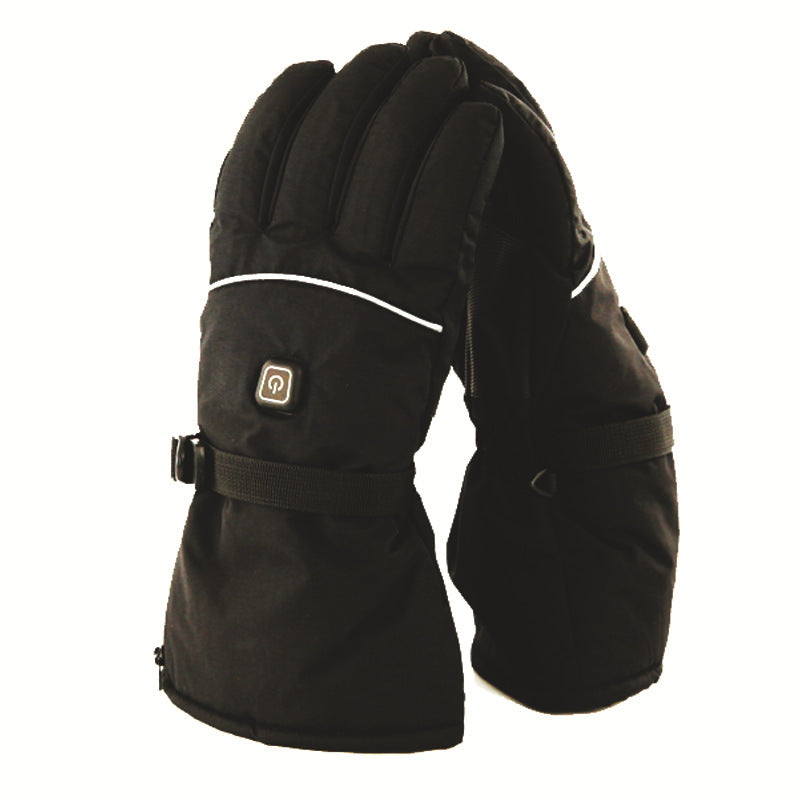Beheizte Skihandschuhe mit rutschfester Handfläche und 3 Stufen