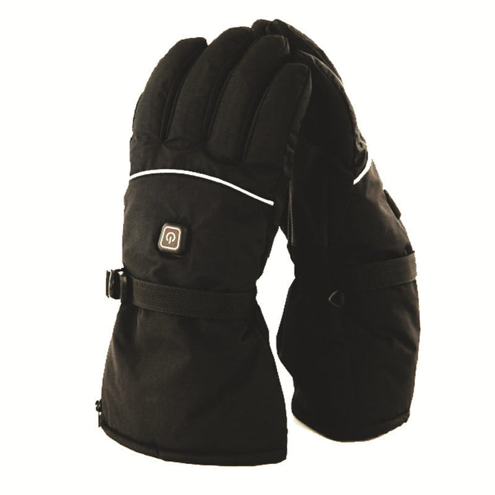 Beheizte Skihandschuhe mit rutschfester Handfläche und 3 Stufen