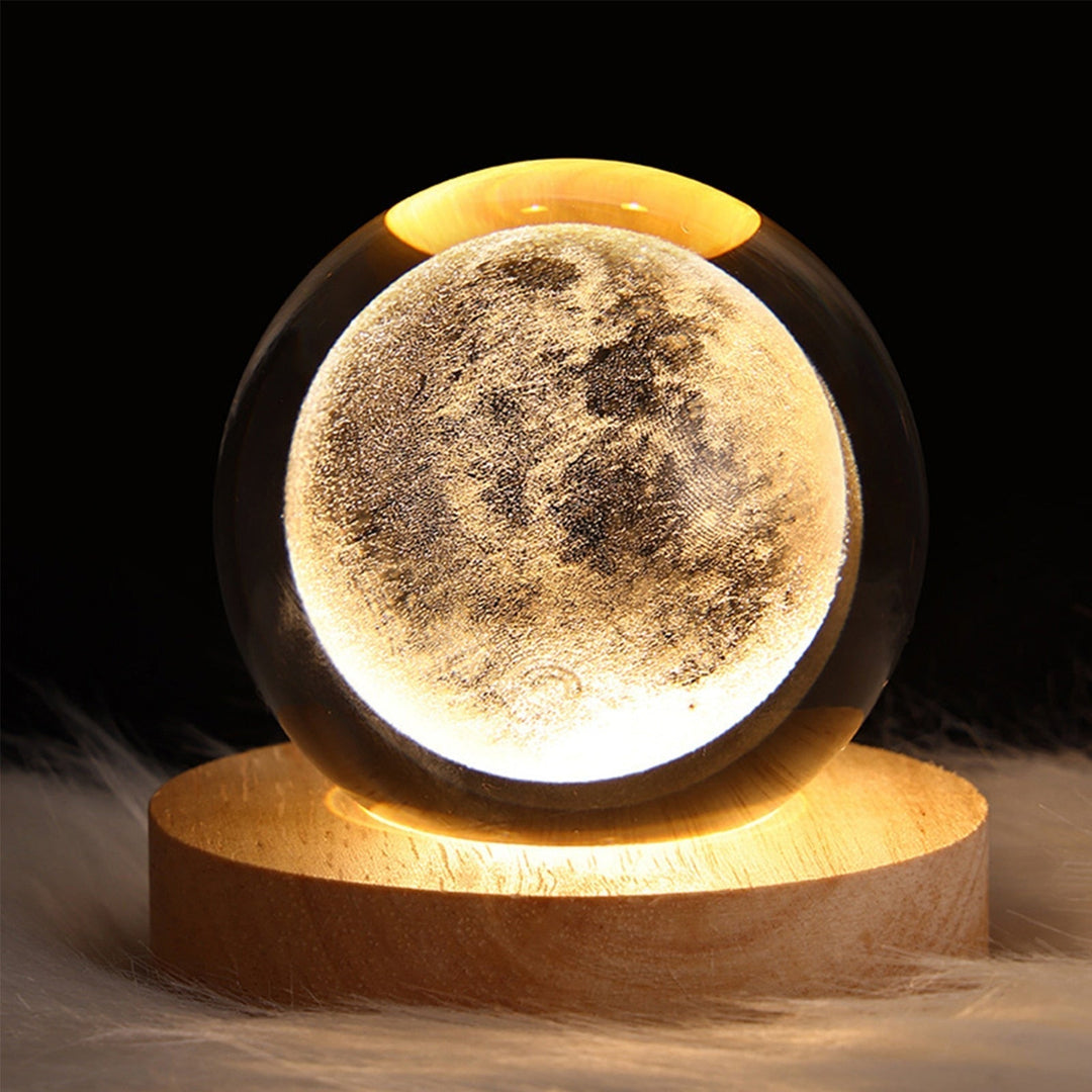 ZenSphere Kristallkugel-Leuchte | Umweltfreundliche LED-Lampe für entspannte Atmosphäre