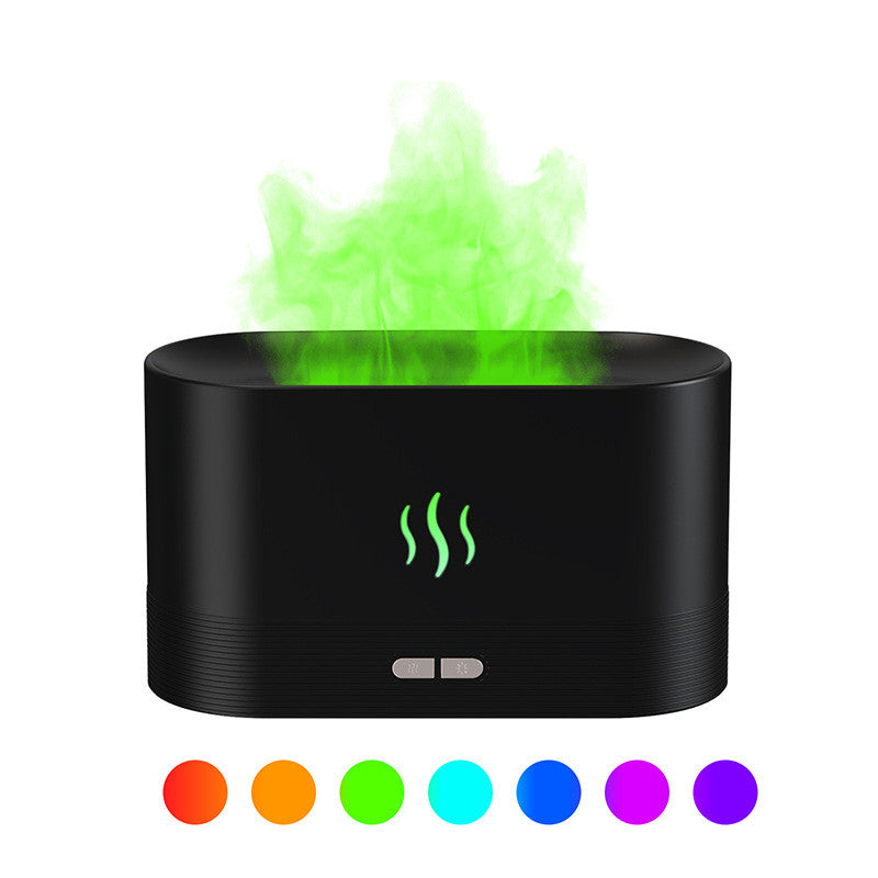 Aroma-Diffuser mit Flammeneffekt, ruhige oder lebhafte Flamme