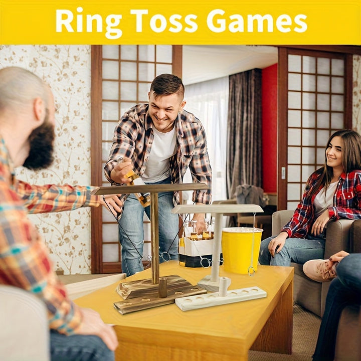 Ringwurfspiel aus Holz – Traditionell und Herausfordernd