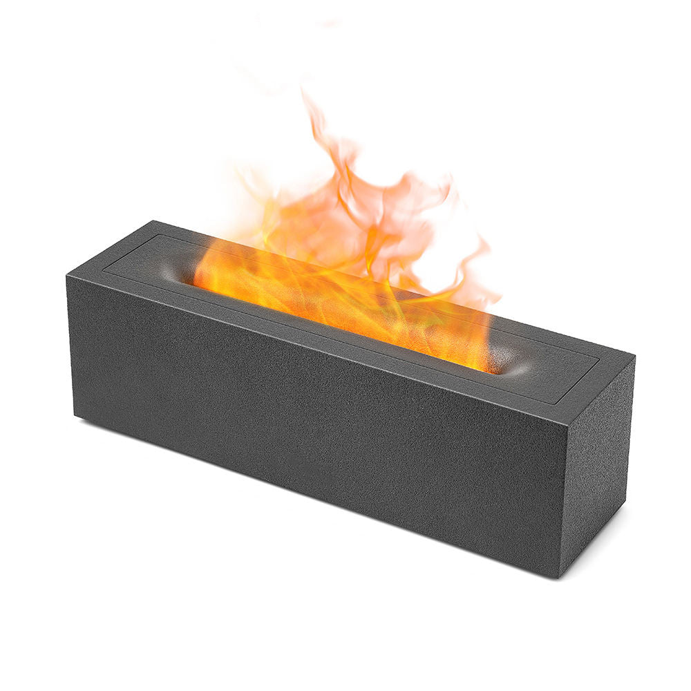 Länglicher Flammen-Luftbefeuchter mit rotem und blauem Licht, 200 ml