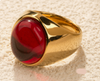 Ring mit Großem Katzenauge-Stein – Liora