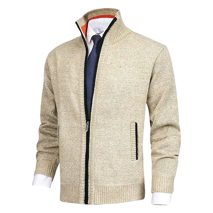 Strickjacke mit Reissverschluss für Herren - Theo