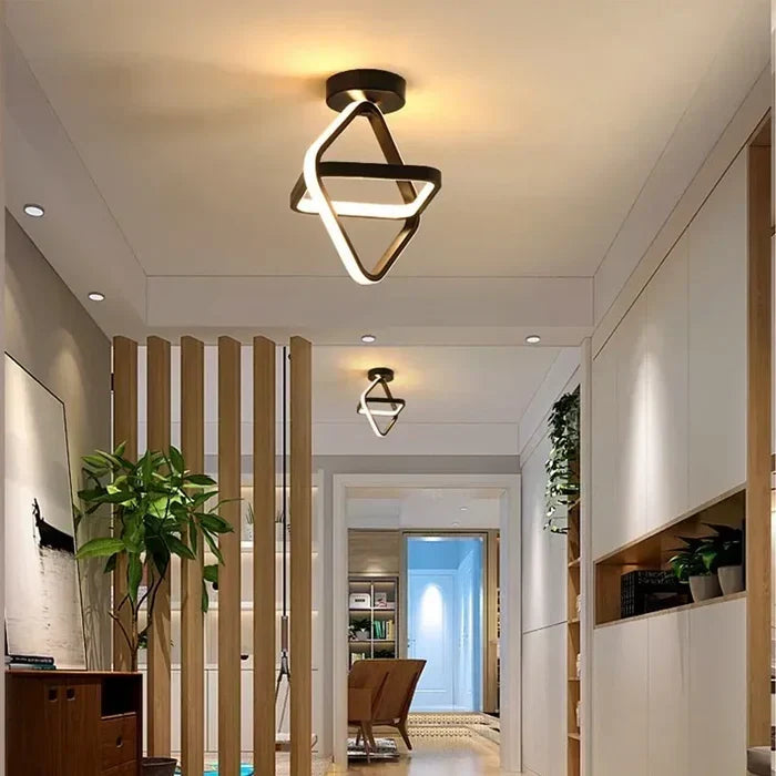 Moderne LED-Deckenleuchte mit doppeltem Ringdesign - Twilight Rings