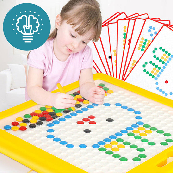 Magnetisches Zeichenbrett mit Kugeln - MagniDots