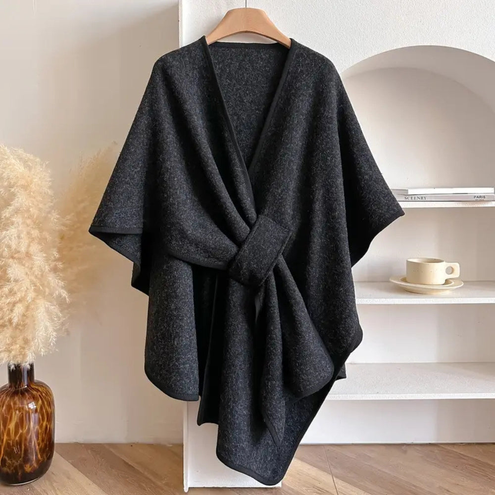 Umschlagtuch für Damen mit winddichtem Design – Celeste