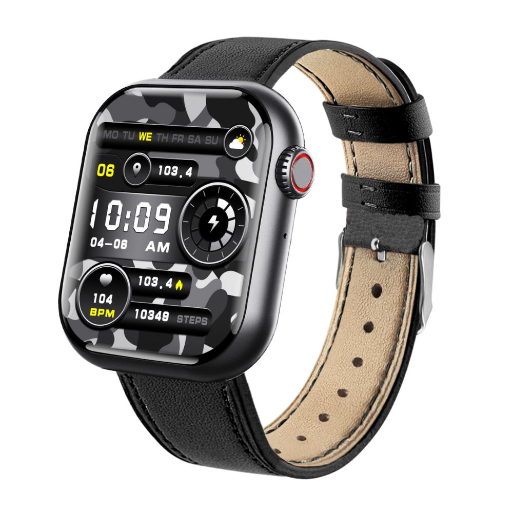 Wasserdichte Smartwatch mit Blutdruck-, Blutsauerstoff- und Schlafmonitor