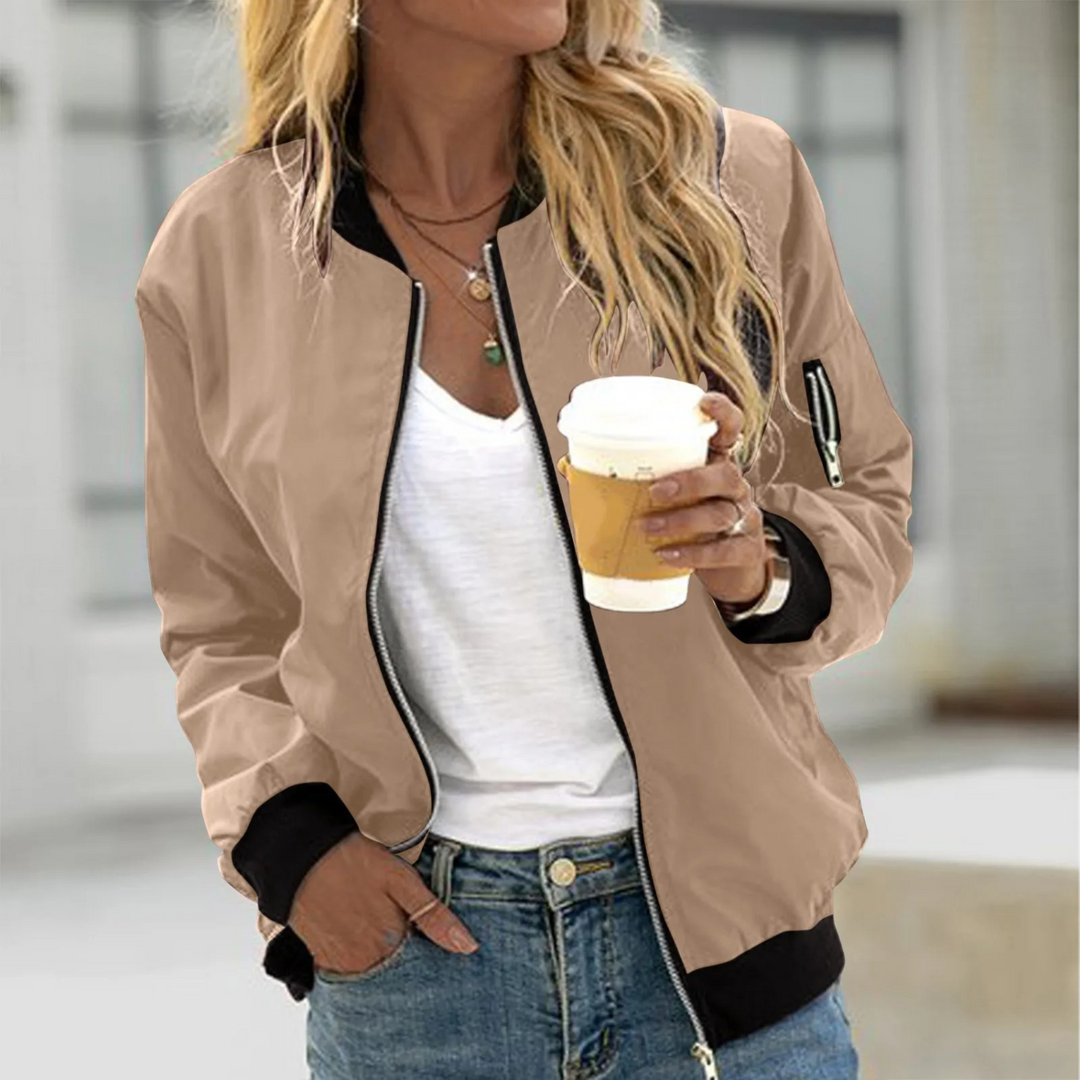 Bomberjacke für Damen, stilvoll und bequem