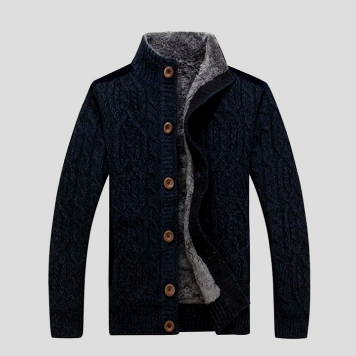 Herren Strickjacke mit klassischem Winterkomfort