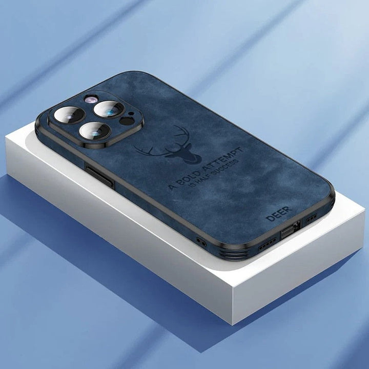 Luxuriöse iPhone-Hülle aus Hirschleder - Veltro