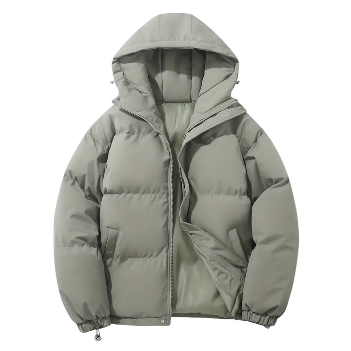 Gesteppte Herren-Pufferjacke mit Kapuze – Elias