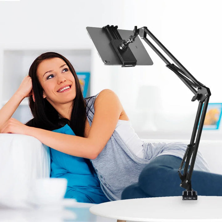 Tablet-Halterung – FlexiMount – 360°-Drehung – Verstellbarer Ständer
