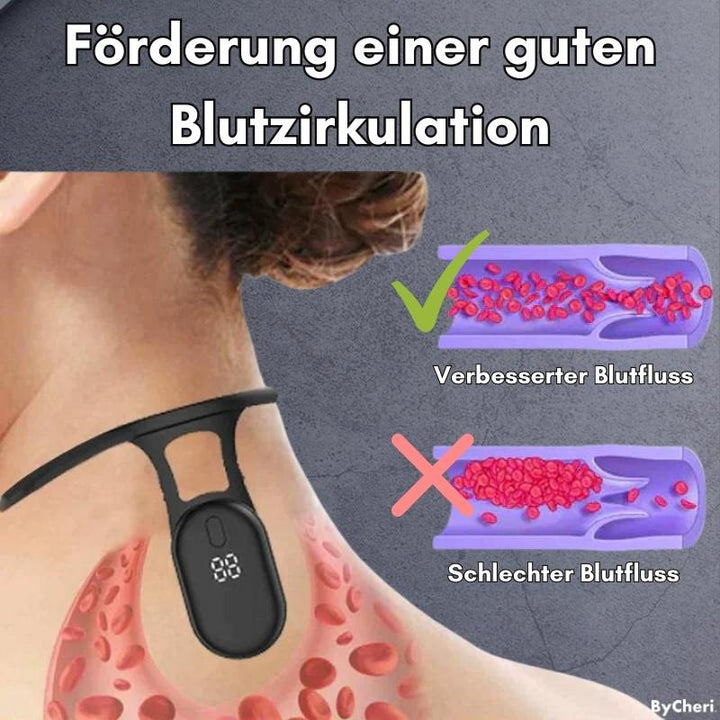 Ultraschall-Lymphdrainage-Massagegerät für den Nacken