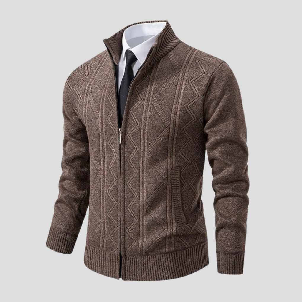 Klassischer Herren Cardigan mit modernem Komfort