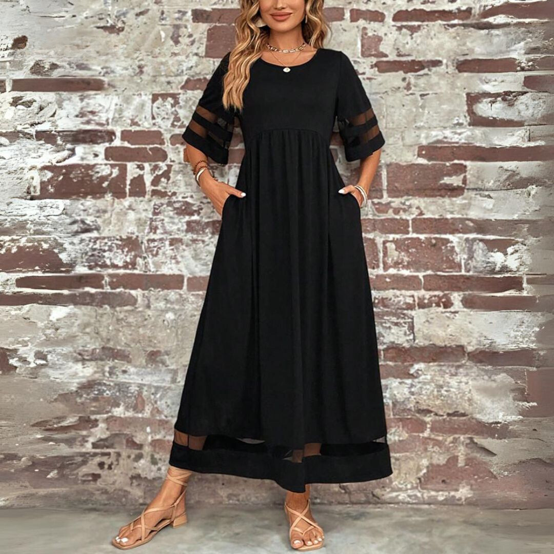 Schickes, bauchschmeichelndes Kleid mit kaschierender Wirkung