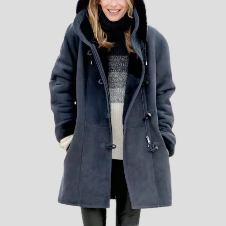 Damen-Braune Jacke