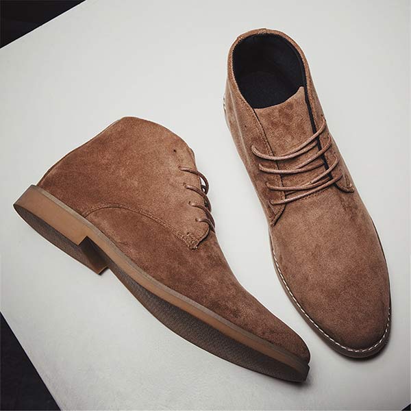 UrbanStride Classic | Stilvoller halbhoher Herren-Schnürschuh