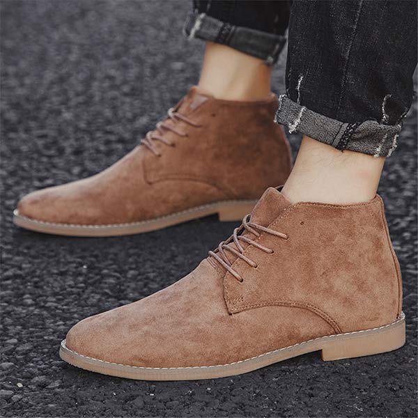 UrbanStride Classic | Stilvoller halbhoher Herren-Schnürschuh