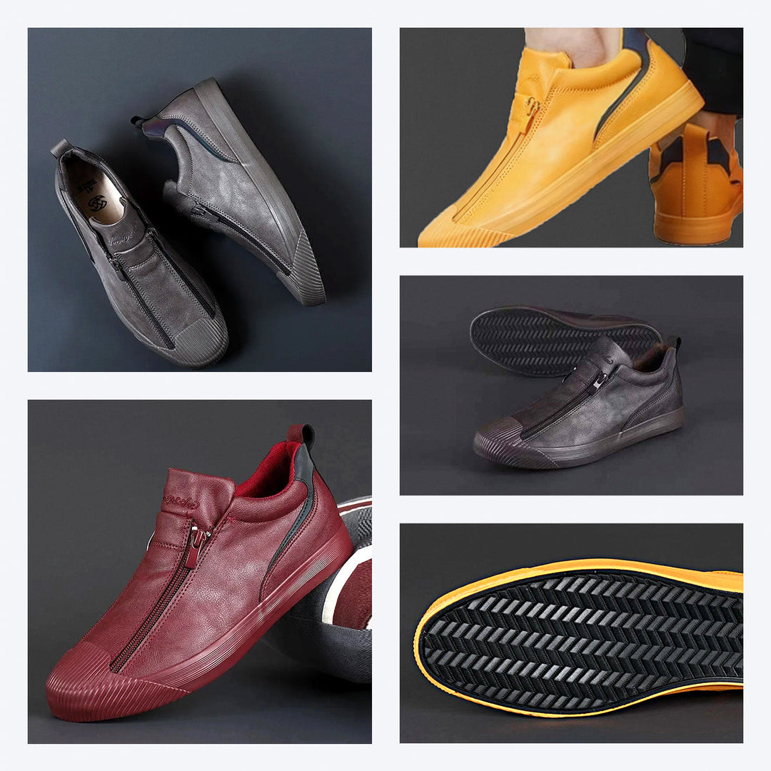 Herren-Sneaker mit Reissverschluss und Komfort – Noah