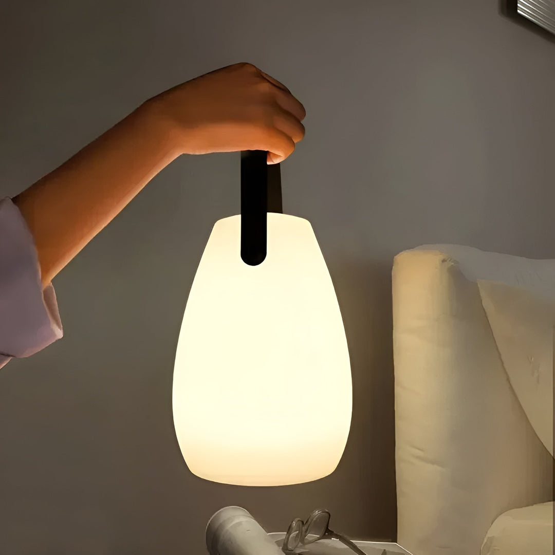 Wasserdichte kabellose LED-Tischlampe für drinnen & draussen - Lumora