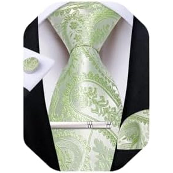 Herren-Paisley-Krawatten-Set – Edle Accessoires für Hochzeiten & Events