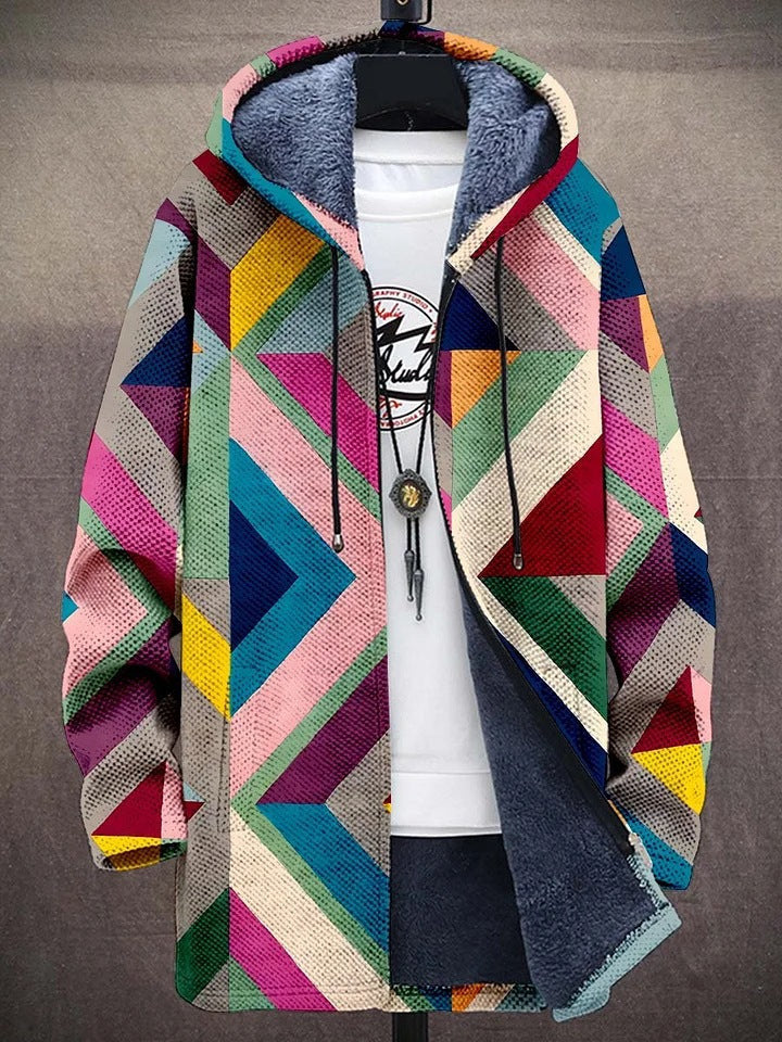Milan – Retro-Weste mit Farbblockdesign für Herren