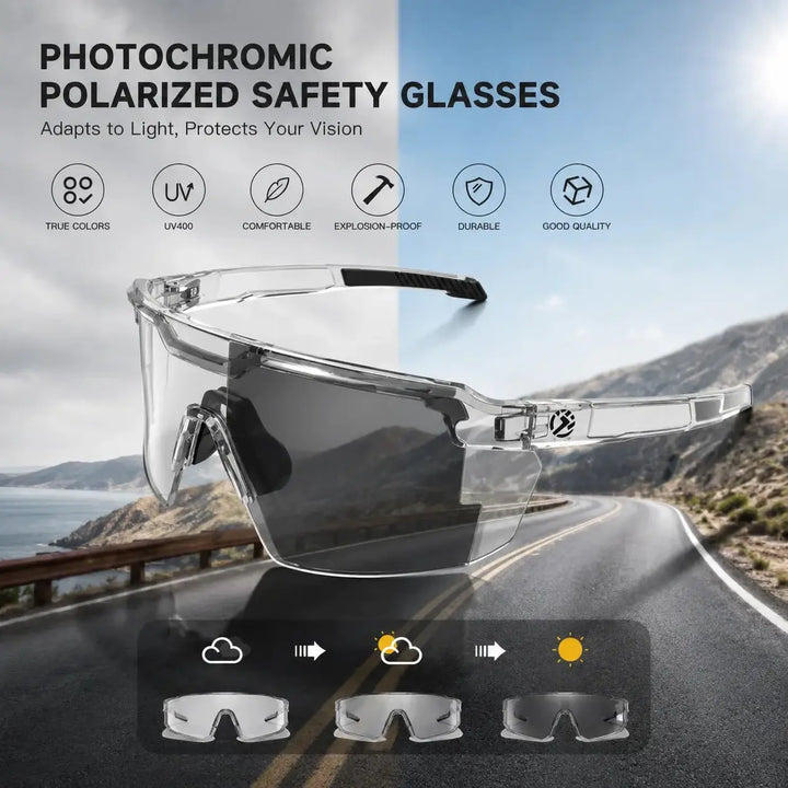 SunShift Taktische Sonnenbrillen – photochrome UV-Sportbrillen