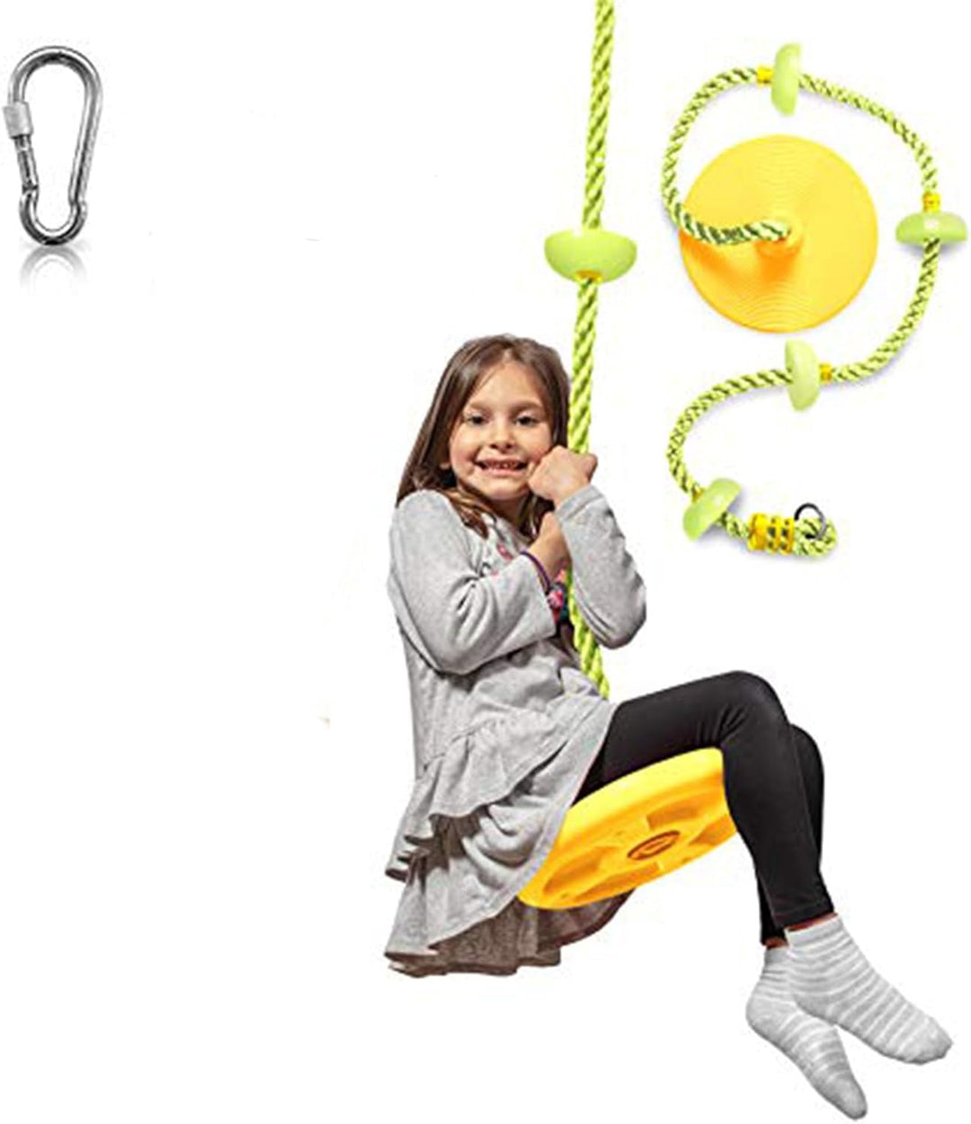 Kletterseil und Gartenschaukel mit Plattform – JungleRope