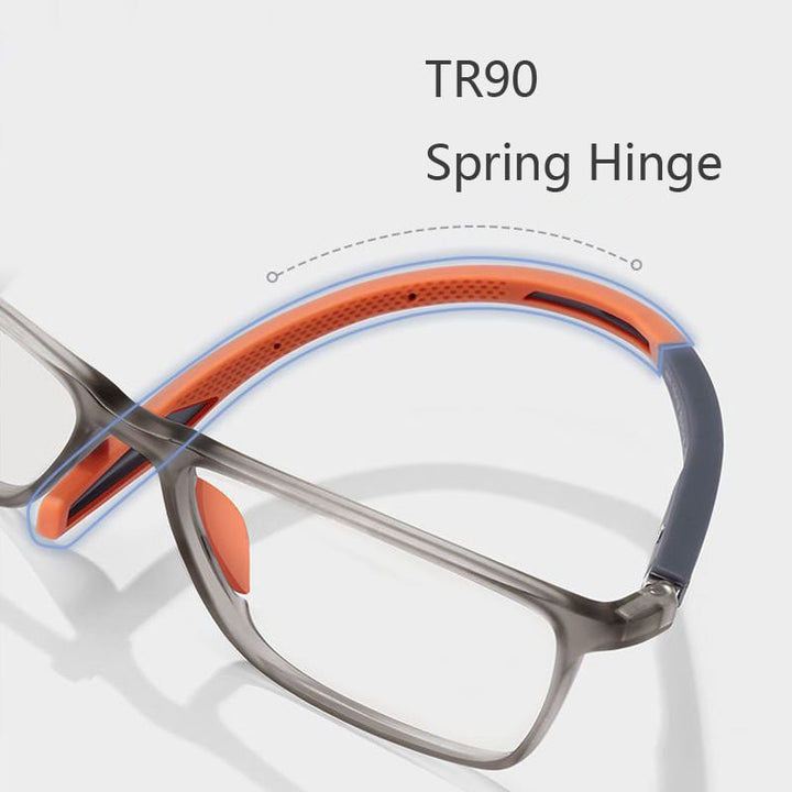 Gleitsicht-Lesebrille - leicht, gegen blaues Licht, Gläser ohne Linie