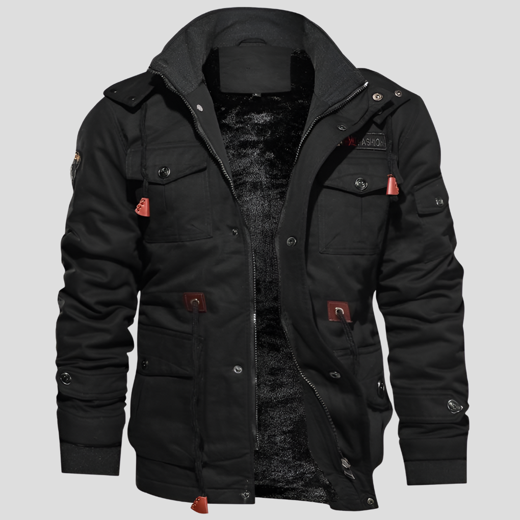 Robuste Herrenjacke  Windabweisend und warm