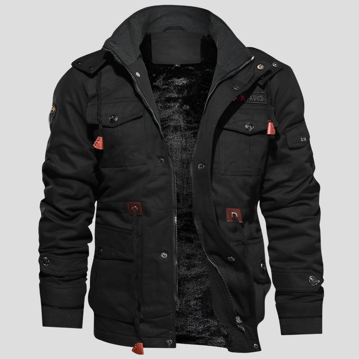 Robuste Herrenjacke  Windabweisend und warm