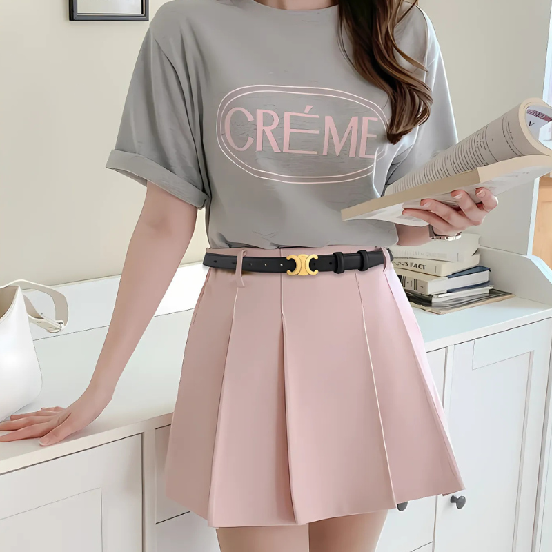 Cuve Gürtel für Damen | Goldene Eleganz und raffiniertes Design