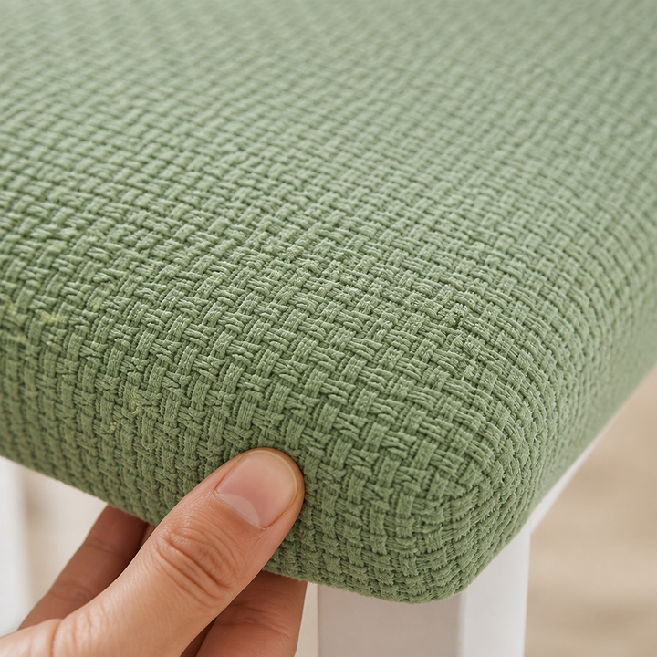 Wasserdichte elastische gewebte Stuhlbezüge, rutschfester Jacquard-Polyester
